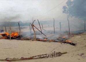 حريق يلتهم خيمة عرس نسائي في أحور