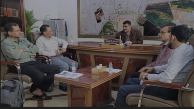 مدير عام المنصورة يناقش أوضاع وأداء مستشفى مايو الجراحي