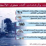 إرشادات رسمية للمواطنين لاتخاذ الاحتياطات اللازمة خلال موسم الأمطار