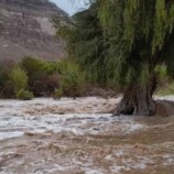 أمطار غزيرة تشهدها مدن وادي حضرموت 