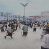 مواطنون غاضبون يعرقلون فعالية إخوانية في المكلا