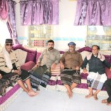 وفد من انتقالي حضرموت يطمئن على جرحى تظاهرة السبت