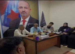 انتقالي العاصمة عدن يتفقد سير العمل التنظيمي في مديرية صيرة