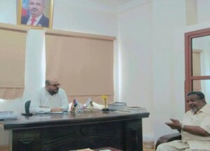 الجفري وباسمير يناقشان آليات تطوير العمل المشترك بهيئات انتقالي حضرموت
