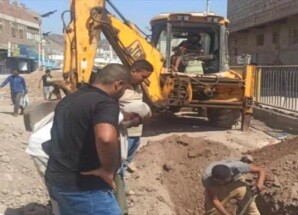 عدن.. تنفيذ أعمال ميدانية لتعزيز خدمات المياه في مديرية صيرة