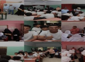 مكتب التعليم الفني عدن يدشن الحملة التوعوية بالتخصصات التقنية في المدارس والثانويات العامة بمديرية المعلا