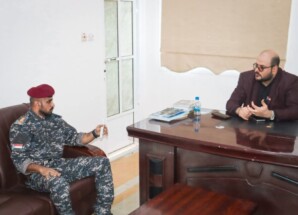 الجفري يلتقي قائد المقاومة الجنوبية بحضرموت لمناقشة المستجدات الأمنية والاستعداد لمواجهة التحديات