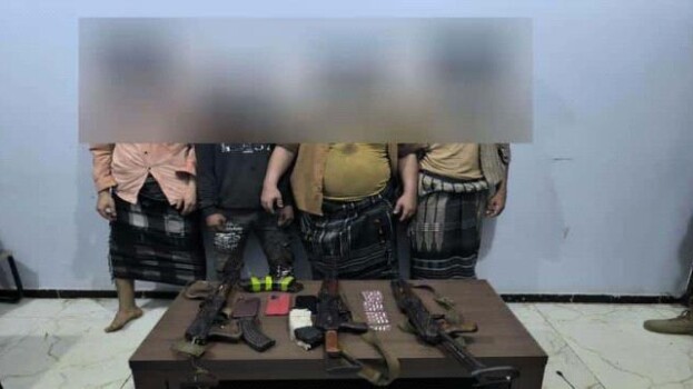 شرطة دار سعد تضبط عناصر خارجة عن القانون بحوزتهم أسلحة ومخدرات