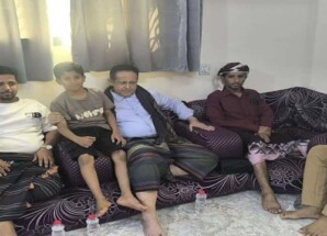 الحالمي يقدم واجب العزاء لأسرة الشهيد عبدالرحمن الشاعر