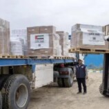 الإمارات.. قافلة مساعدات طبية تحمل 53 طناً تدخل قطاع غزة