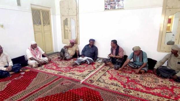 تنفيذية انتقالي تريم تزور أسر الشهداء وعدداً من المناضلين بمناسبة عيد الأضحى المبارك