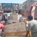 حملة واسعة في البريقة لإزالة العشوائيات وتنظيم الشوارع