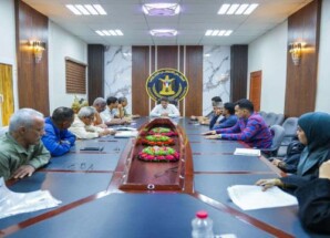 تنفيدية انتقالي العاصمة عدن تعقد اجتماعها الدوري وتناقش تعزيز الانضباط المؤسسي