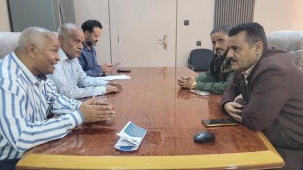 الداؤودي” يناقش مع قيادة شركة مصافي عدن سبل التعاون المشترك