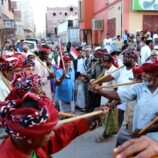 في مشهد تراثي يعكس أصالة الموروث الحضرمي.. تنفيذية انتقالي الوادي والصحراء تشارك أبناء المحيضرة فعاليات المطلع السنوي
