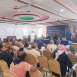 ‏الجفري يلتقي كتلة الجمعية الوطنية ومجلس المستشارين بحضرموت تحضيراً لمليونية التفويض الشعبي للرئيس الزبيدي