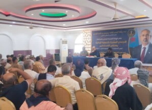 ‏الجفري يلتقي كتلة الجمعية الوطنية ومجلس المستشارين بحضرموت تحضيراً لمليونية التفويض الشعبي للرئيس الزبيدي