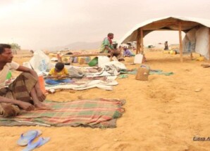 الجوع يقتل نازحة مسنّة داخل مخيمات عبس بمحافظة حجة اليمنية