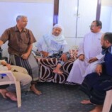 انتقالي القطن ينفذ زيارات عيدية لعدد من المشايخ والأعيان والشخصيات الاجتماعية بالمديرية