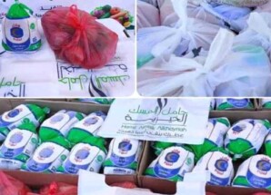 دعم غذائي لـ60 أسرة ضمن مشروع خيري في شبوة