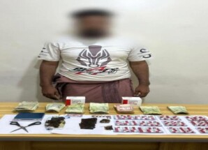 إدارة مكافحة المخدرات بعدن تلقي القبض على مروج مخدرات نوع حشيش وحبوب بريجبالين بمديرية المنصورة.
