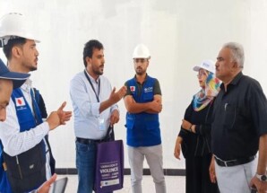 وفد “الهجرة الدولية” يتفقد مشاريع تأهيل المعاهد الفنية في عدن ويمهد لإطلاق التدريب العملي