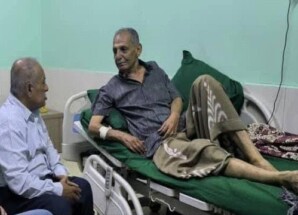 نقيب الصحفيين والإعلاميين الجنوبيين يطمئن على صحة شمشير وصديق