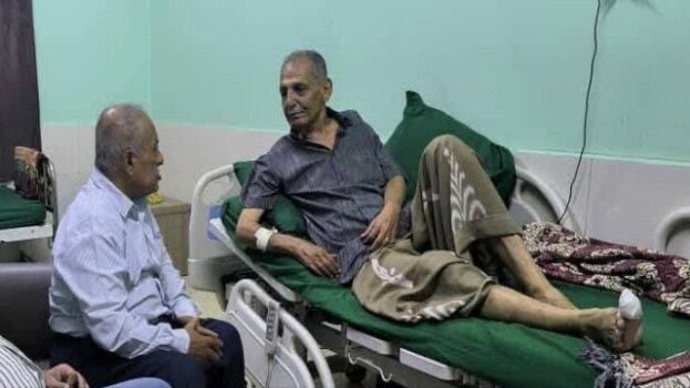 نقيب الصحفيين والإعلاميين الجنوبيين يطمئن على صحة شمشير وصديق