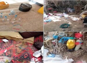 ضبط مصنعاً لتصنيع الخمور في مزرعة بالقطن والقبض على احد المتهمين