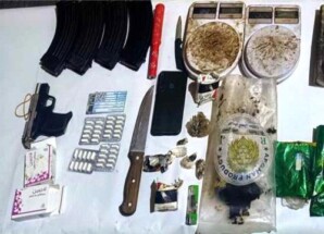 مكافحة المخدرات بساحل حضرموت تداهم وكرًا لترويج الحشيش